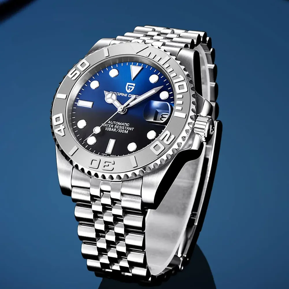 Cascadia 40 watch on a wrist during outdoor activity