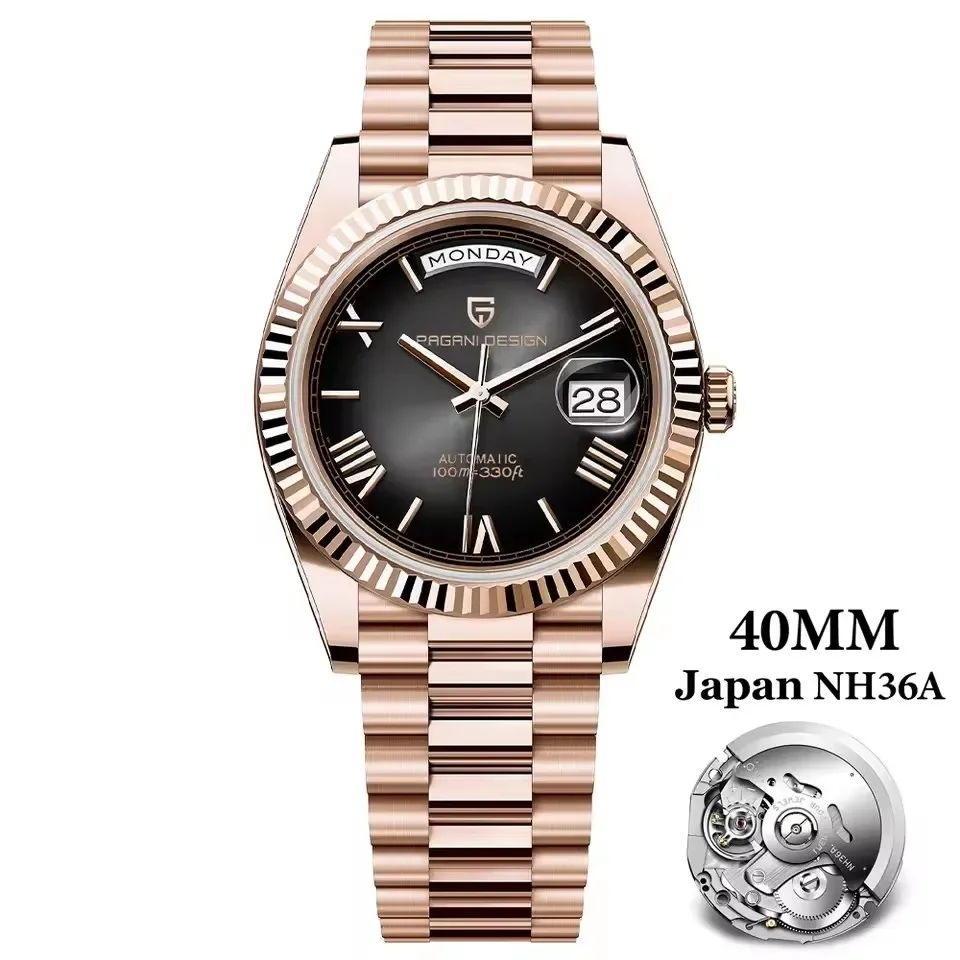 Rose Gold Black