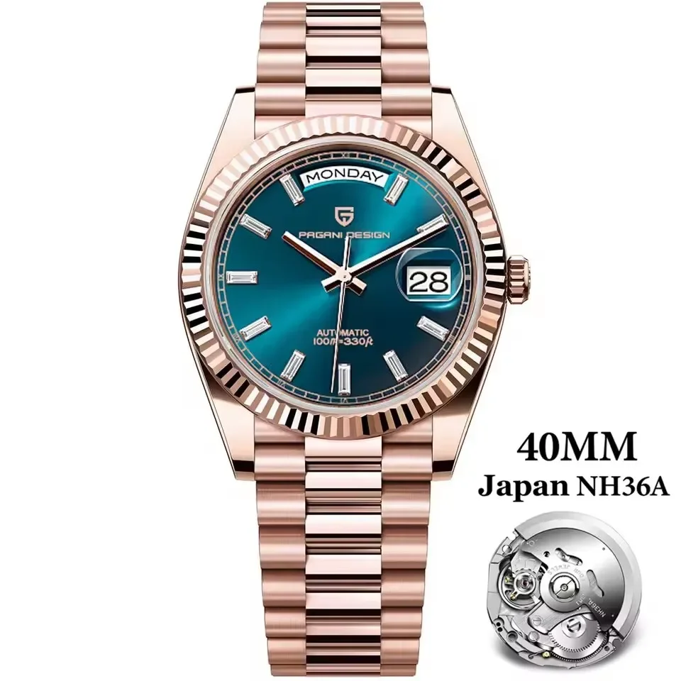 Rose Gold Blue