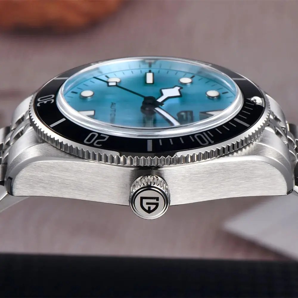 PAGANI DESIGN 2025 New Fashion Luxury Automatic Watch Men Five-row chain stainless steel Mechancial Wrist watch Men NH35A Movt