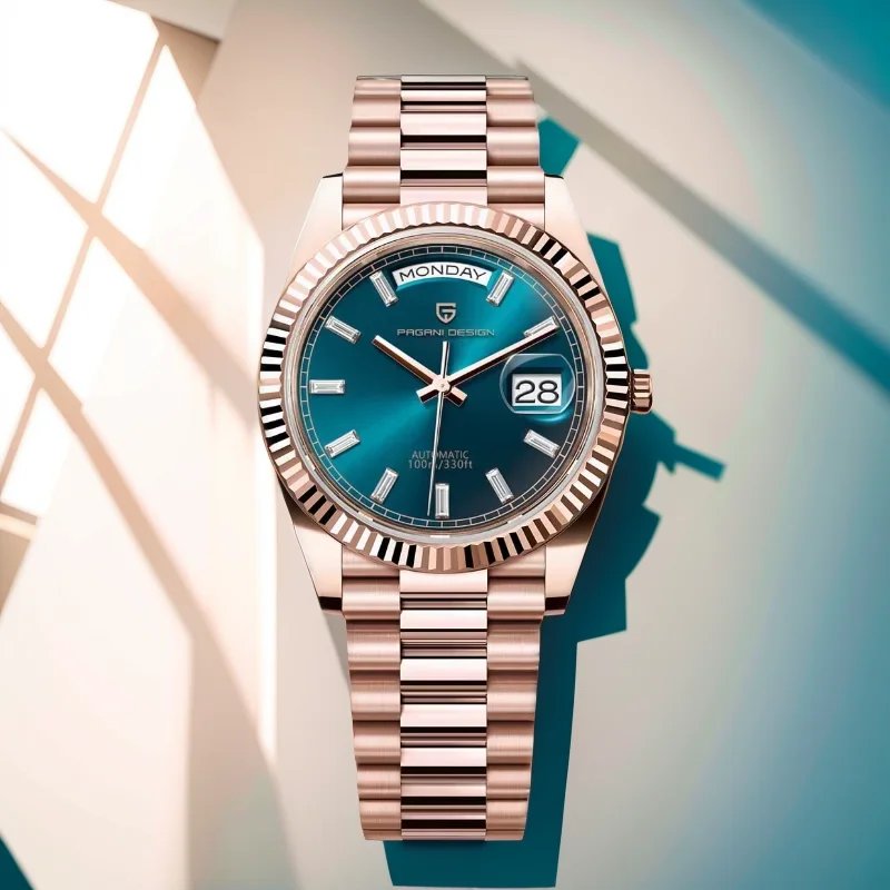 2023 New PAGANI DESIGN DD40 Watch for man Luxury automatic movement Watch AR Sapphire Glass NH36A Date Wristwatch Reloj hombre