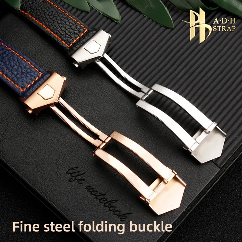 Men's Genuine Leather Watch with Accessories For Tag Heuer Monaco Watchband CAW211M 211P CAW211R 211T Strap 22mm Breathable Soft