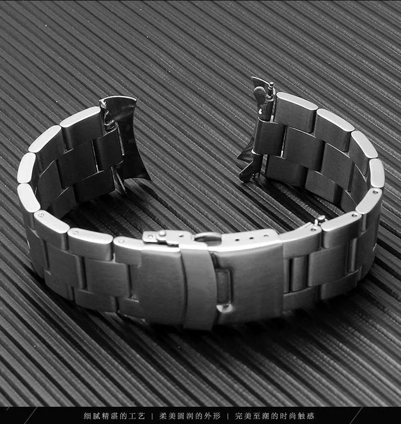 For seiko No. 5 SKX009/007 SKX175/SKX173 Solid Stainless Steel metal Watch Strap 20mm 22mm Watch Accessories Watch Belt Bracelet