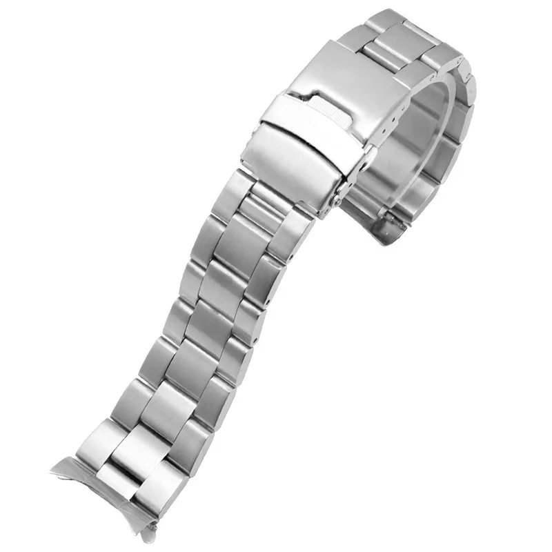 For seiko No. 5 SKX009/007 SKX175/SKX173 Solid Stainless Steel metal Watch Strap 20mm 22mm Watch Accessories Watch Belt Bracelet