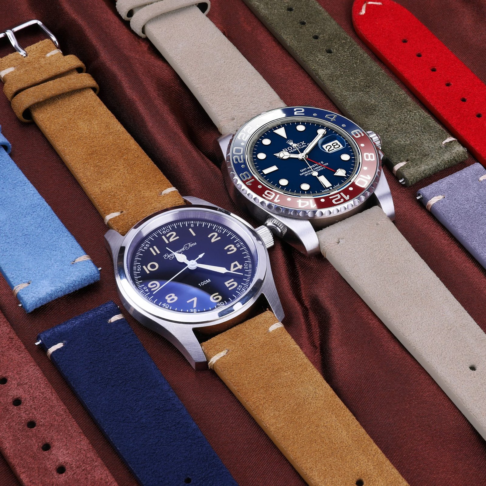 Noble Genuine Leather Watch Band, Quick Release 14mm/16m/18mm/20mm/22mm Watch Straps, for Samsung, Seiko, Oris, Citizen Watch Noble Genuine Leather Watch Band, Quick Release 14mm/16m/18mm/20mm/22mm Watch Straps, for Samsung, Seiko, Oris, Citizen Watch