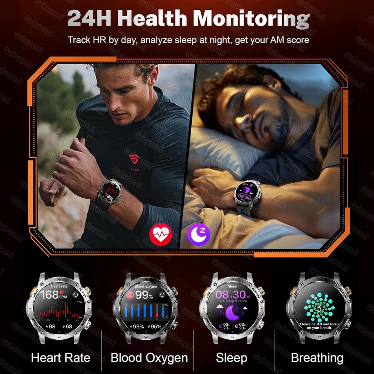 2025 New Military T-Rex 3 Ultra 1000mAh Battery Smart Watch 5ATM Waterproof Flashlight Heart Rate Sports tracker Smartwatch Men 2025 New Military T-Rex 3 Ultra 1000mAh Battery Smart Watch 5ATM Waterproof Flashlight Heart Rate Sports tracker Smartwatch Men