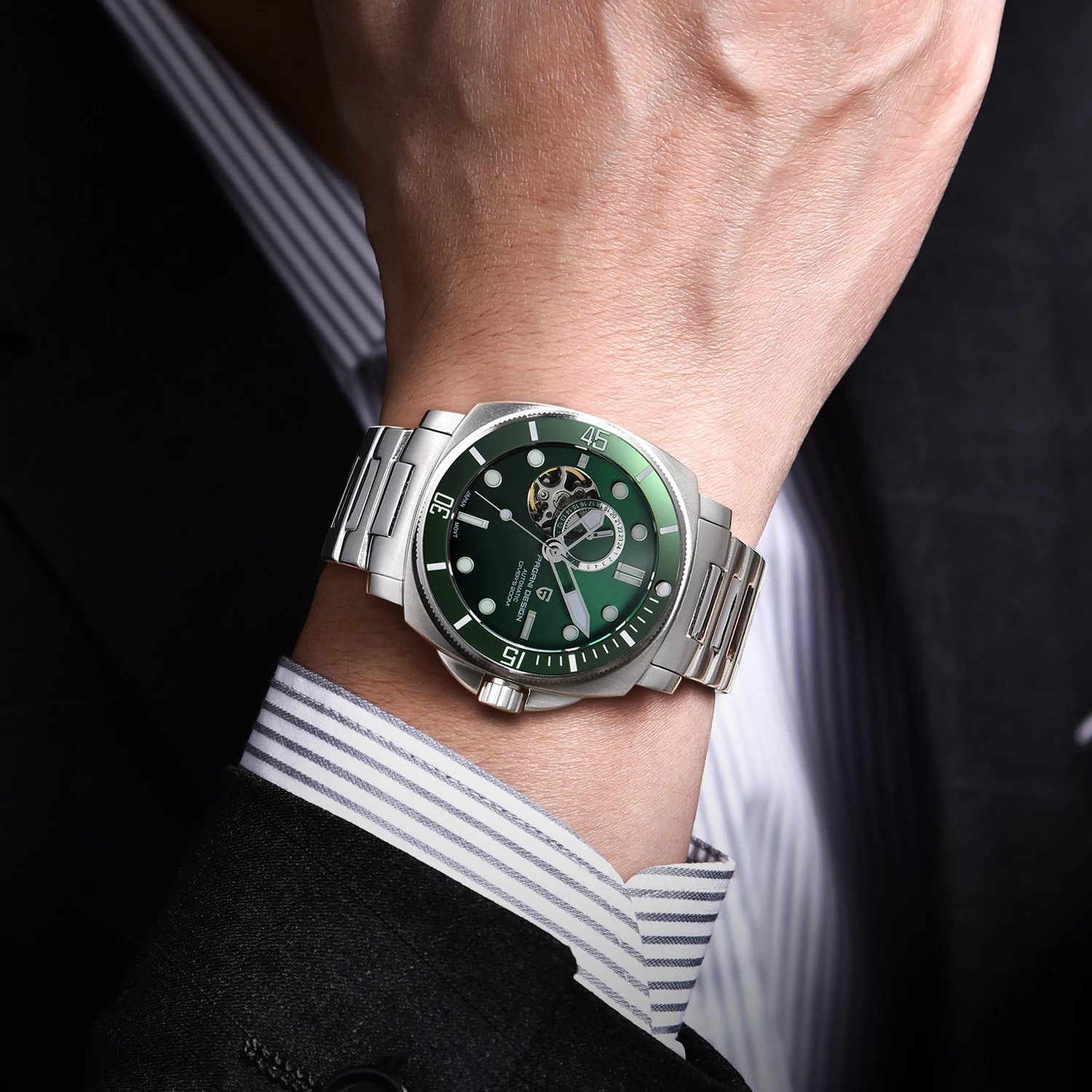 2024 New PAGANI DESIGN Men Mechanical Wristwatches Luxury Mens Watches Automatic Watch For Men Sapphire Mirror Waterproof Sports