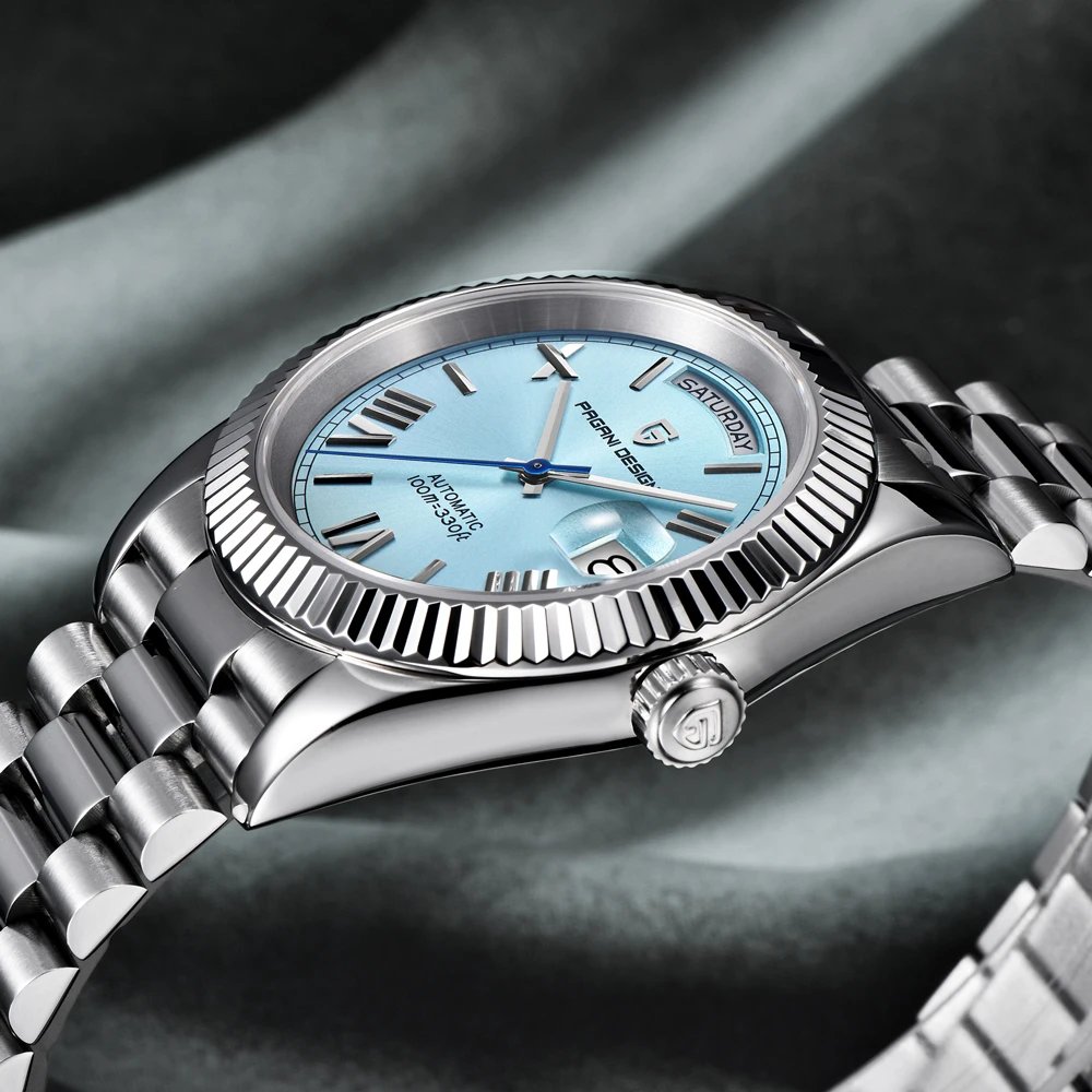 PAGANI DESIGN 2025 DD40 Men's Watches Luxury Automatic Watch Men AR Sapphire Glass Mechanical Wristwatch Men 10Bar Japan NH36A