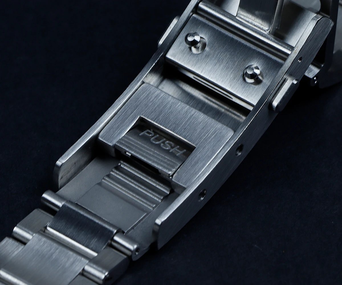 Cronos Sub Diver Men Luxury Business Watches NH35 Automatic Mechanical Watch Sapphire 200m Waterproof Adjustable Clasp L6015