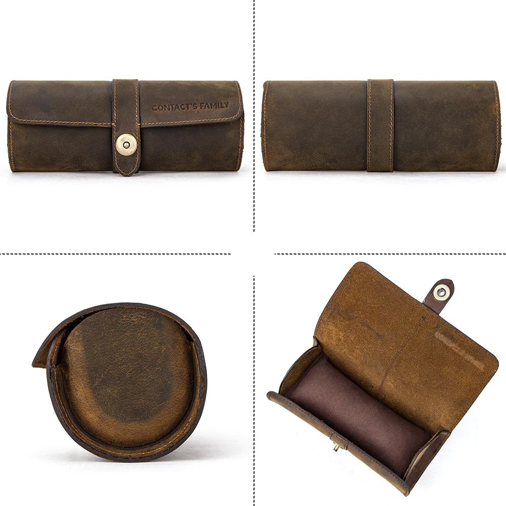 Retro 3 Slots Vintage Watch Case